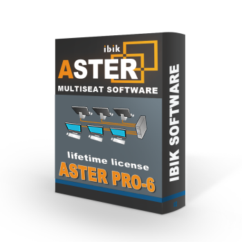 Aster PRO-6, Multiseat Software, Windows 10/8/7