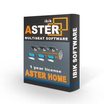 Aster Home, Multiseat Software, Windows 10/8/7