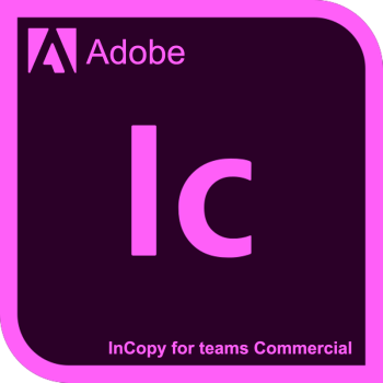 Adobe InCopy for teams Commercial English (Month)