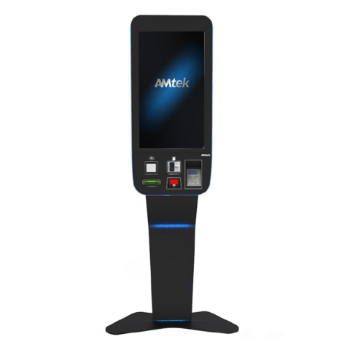 STAND FOR SELF-SERVICE KIOSK WITH LED