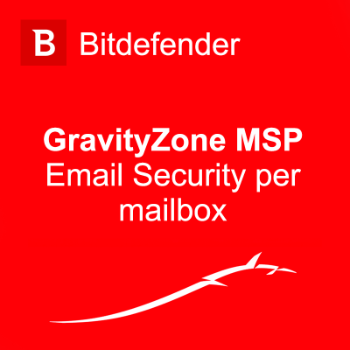 Antivirus Bitdefender GravityZone MSP - Email Security per mailbox (Subscripție lunară)