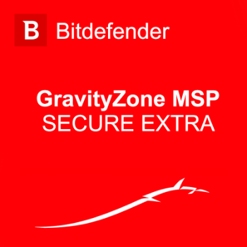 Antivirus Bitdefender GravityZone MSP - SECURE EXTRA (Subscripție lunară)